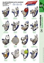 PAGE 087 - SUJETS SPORTS EN RESINE
