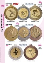 PAGE 114 - MEDAILLES PERSONNALISABLES